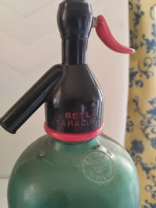 Lote 2 sifones antiguos