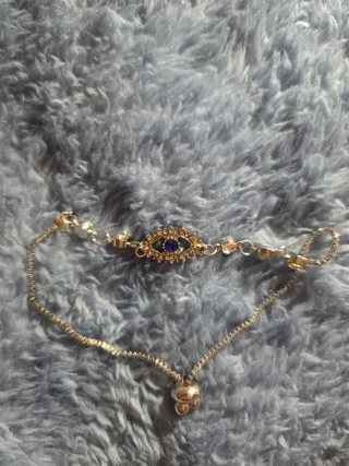 Pulsera dorada con perlas, plata 925 Y Acero inoxi