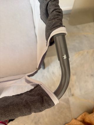 Mini cuna de colecho Homcom gris sin usar