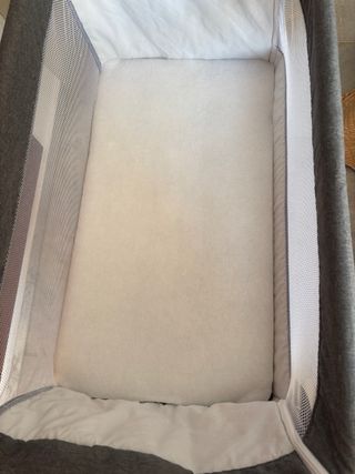 Mini cuna de colecho Homcom gris sin usar