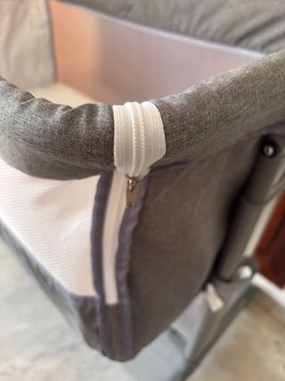 Mini cuna de colecho Homcom gris sin usar