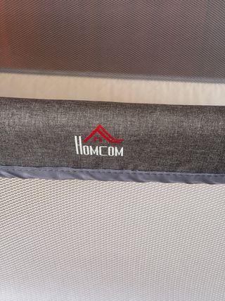 Mini cuna de colecho Homcom gris sin usar