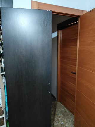 Puertas madera maciza wengue