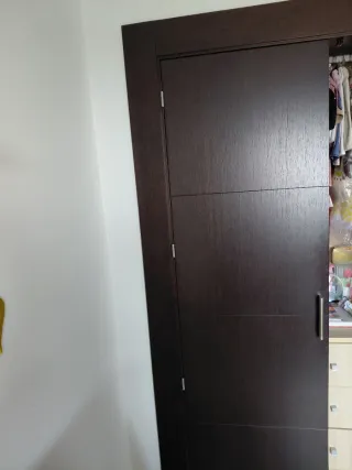 Puertas madera maciza wengue