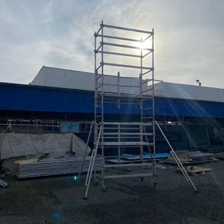 Andamio profesional aluminio con ruedas