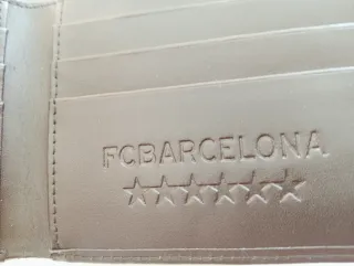 Cartera FC Barcelona Negra