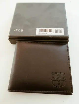 Cartera FC Barcelona Negra