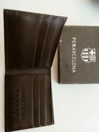 Cartera FC Barcelona Negra