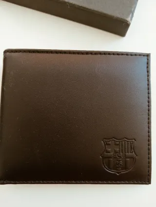 Cartera FC Barcelona Negra
