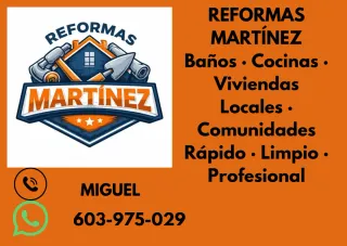 Reformas y servicios de limpieza