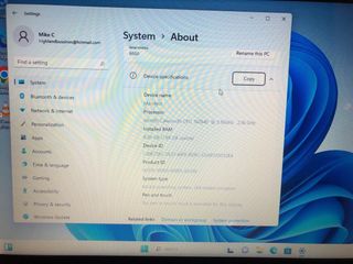 Portátil Lenovo G50 Negro