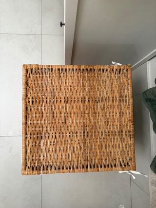 Cesto de mimbre IKEA para ropa sucia