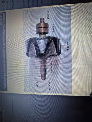 Rotore alternatore Bosch Audi Lancia