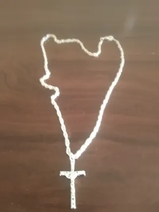 Pulsera de plata con eslabones