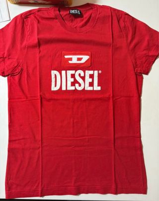 Camiseta Diesel Roja Talla M