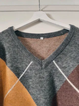 Jersey rombos nuevo Talla L/XL