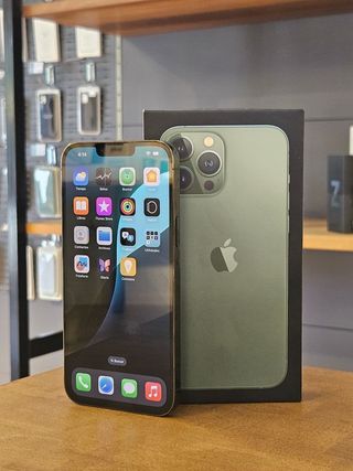 IPHONE 13 PRO MAX 128GB VERDE BATE. 100%