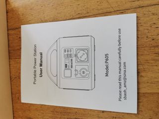 Estación de energía portátil SBAO P605 NUEVA