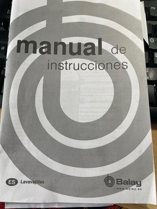 Lavavajillas Balay 3VS572BP