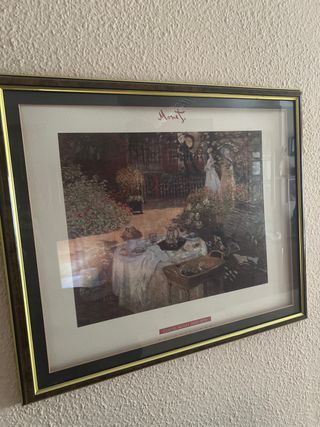 Cuadro Monet Mujeres en el Jardín