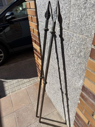 Lanza forja punta flecha