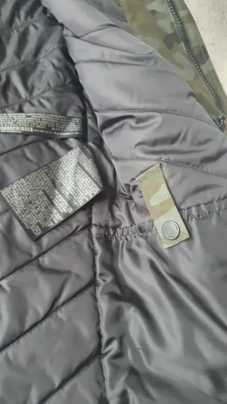 Parka acolchada caballero Zara.