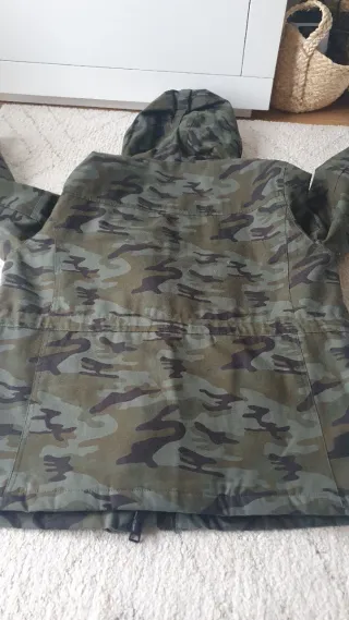 Parka acolchada caballero Zara.