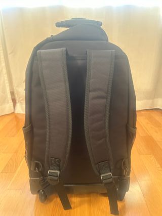Trolley - Mochila Gladiator Negro con Ruedas