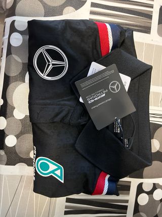 Camiseta Mercedes-AMG Petronas F1 Negra
