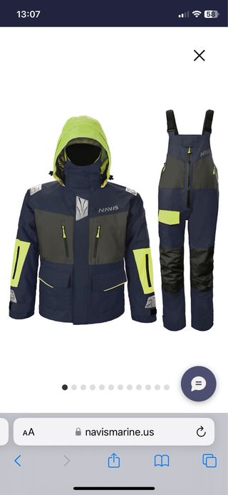 Chaqueta náutica ocean Navis Marine