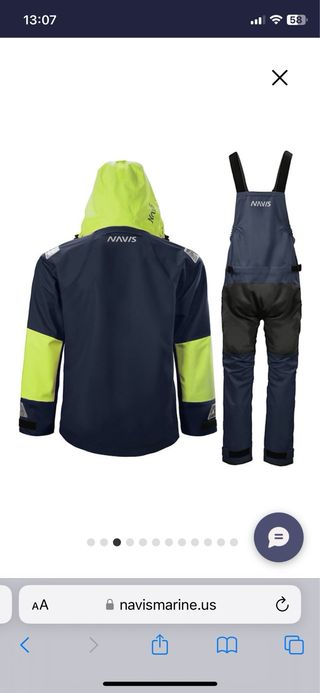 Chaqueta náutica ocean Navis Marine