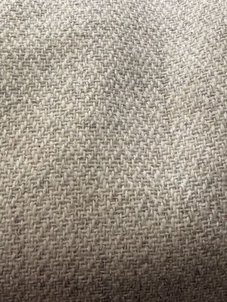 Sofá 2 plazas tela gris