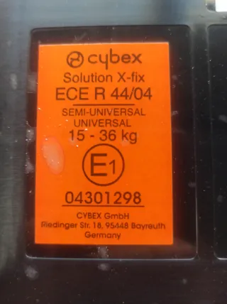 Silla de coche para niño