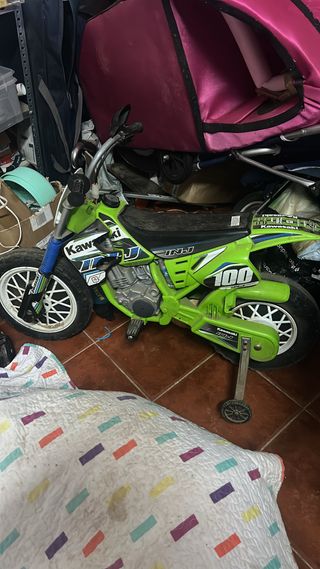 Moto Cross Eléctrica Kawasaki 100