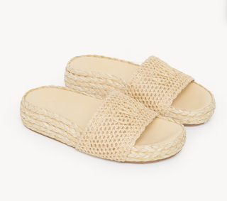 Alpargatas Chloé Isla Beige Talla 41