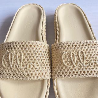 Alpargatas Chloé Isla Beige Talla 41