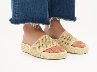 Alpargatas Chloé Isla Beige Talla 41