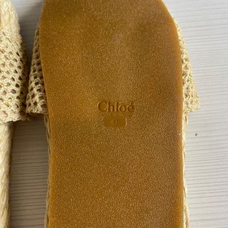 Alpargatas Chloé Isla Beige Talla 41