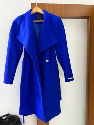 Abrigo Ted Baker Azul Talla XS oportunidad
