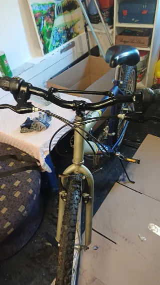 Bicicleta Hador 26 Azul y Gris