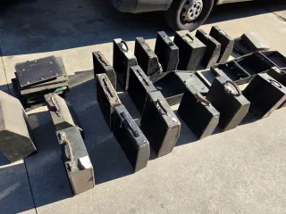 Lote tapas máquinas de escribir todas 99 e