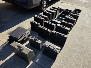 Lote tapas máquinas de escribir todas 99 e