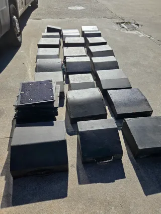 Lote tapas máquinas de escribir todas 99 e