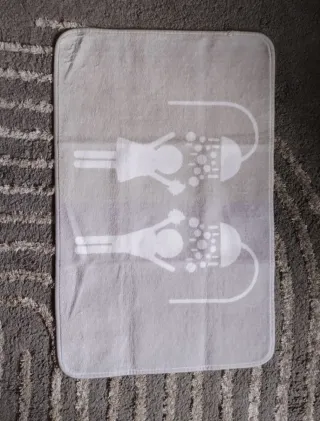 Lote 2 Alfombrillas Baño Piedras Zen