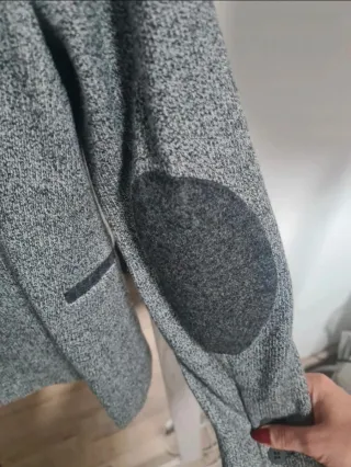 Chaqueta Zara Gris Talla XS