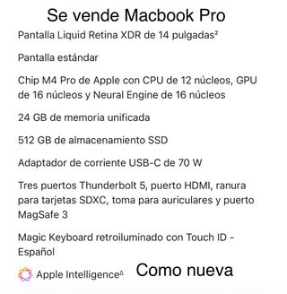MacBook Pro M4Pro