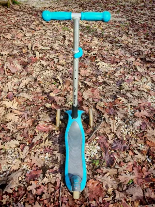 Patinete Globber 3 ruedas azul