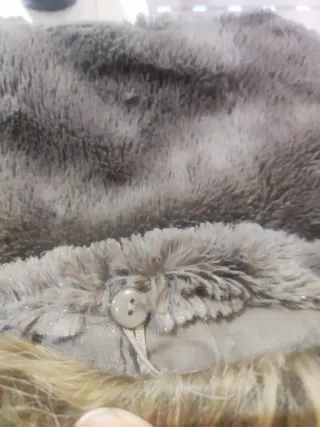 Cazadora verde militar con forro