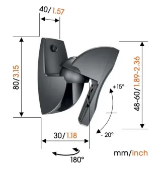 Soportes Altavoces Vogel's VLB 500