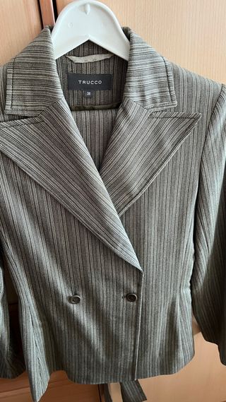 Traje Lana Fría Mujer Trucco Talla 38